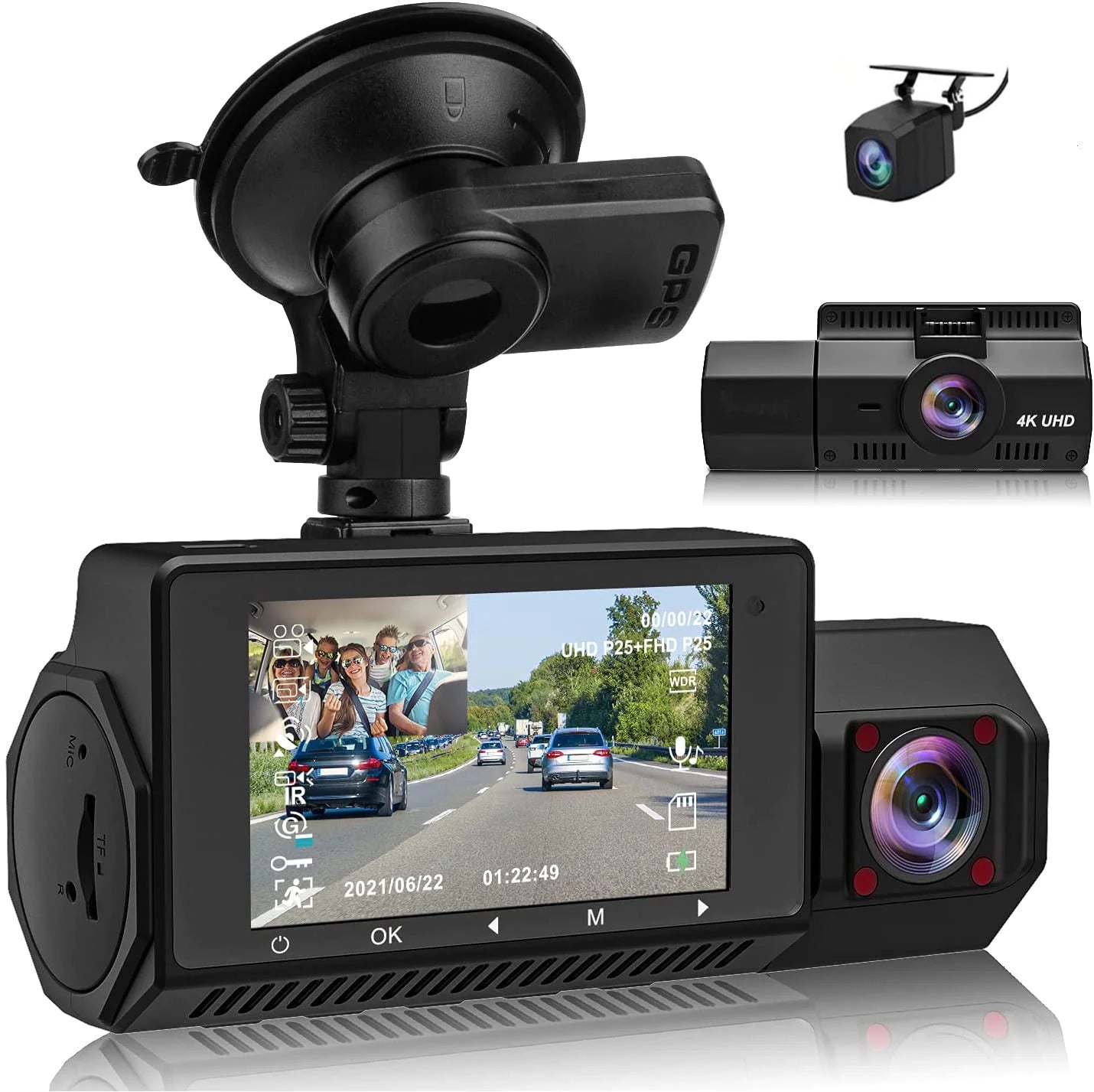 4K Night Vision DashCam