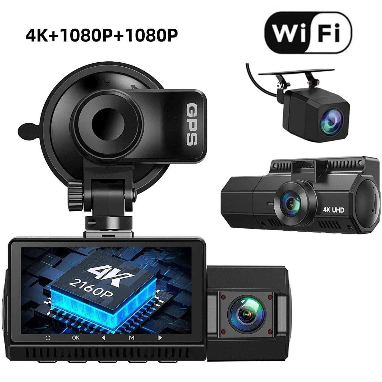 4K Night Vision DashCam